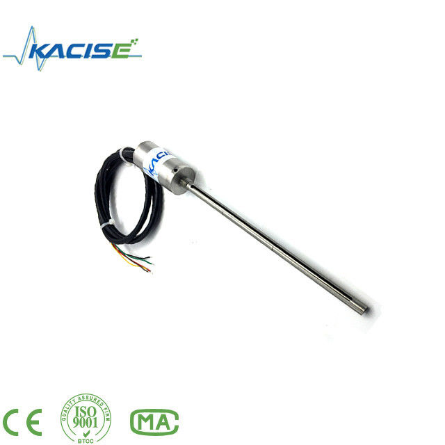 Transmissor integrado de nível de líquido de temperatura e pressão com faixa de nível de 0 a 150 mm, saída de 4 a 20 mA / RS485-Modbus e proteção IP68.
