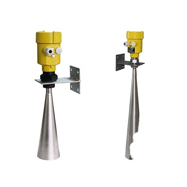 Medidor de nível de líquido do radar HART da série KLD, com saída de sinal de 4 a 20 mA e faixa de frequência de 26 GHz