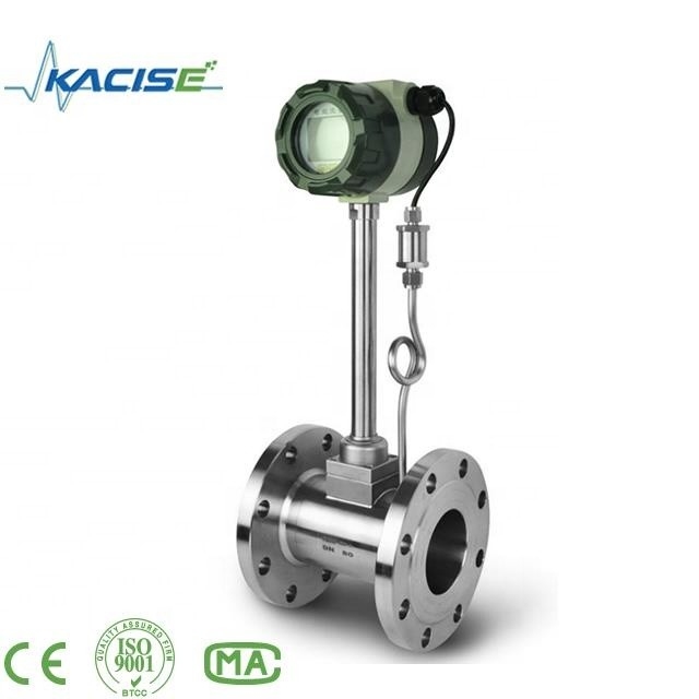 Medidor de fluxo de gás natural SS304 Medidor de fluxo digital de turbina com saída 4~20mA/Pulso/RS485