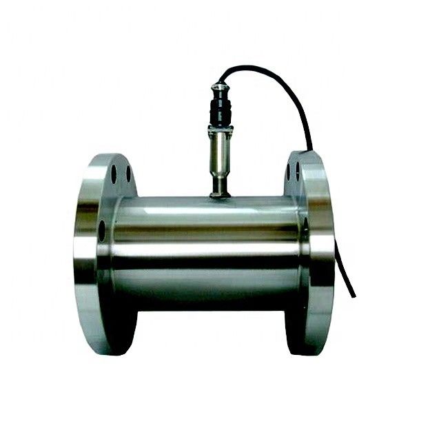 Medidor de fluxo de turbina de aço inoxidável SS304/SS316 de alta precisão ± 0,2% com amplo alcance 1:20 para óleo e líquidos