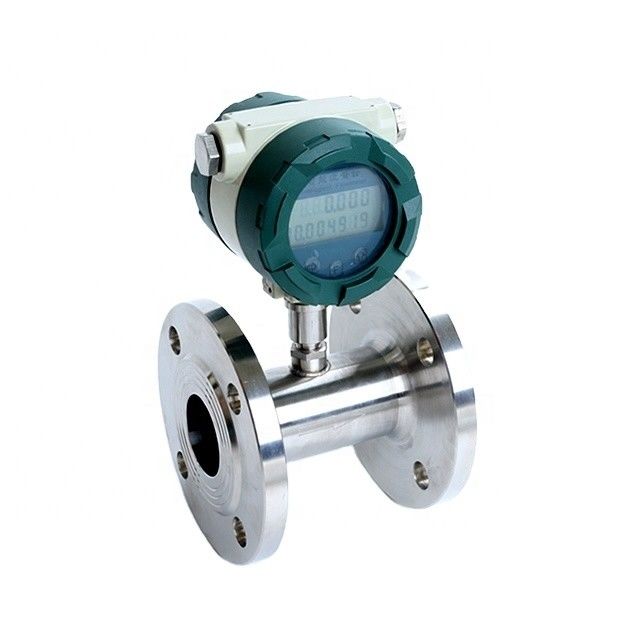 Medidor de fluxo de turbina de alta precisão ±0,2% para combustível diesel e óleo com material SS304/SS316 e saída de 4-20mA