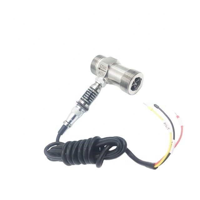 Medidor de caudal sanitário com material SS304/SS316 e precisão de ±0,2% para ligação de pinças do medidor de caudal de turbina de qualidade alimentar
