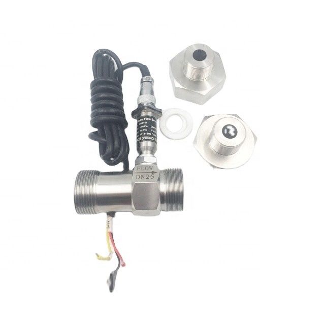 Medidor de fluxo de turbina de alta precisão SS304/SS316 com conexão flange/filamento/sanitária para sumo e cerveja