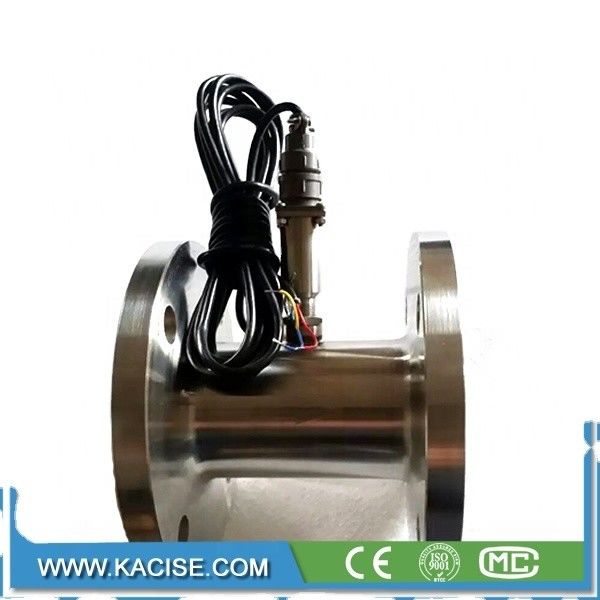 Medidor de fluxo de turbina de alta precisão SS304/SS316 com conexão flange/filamento/sanitária para sumo e cerveja