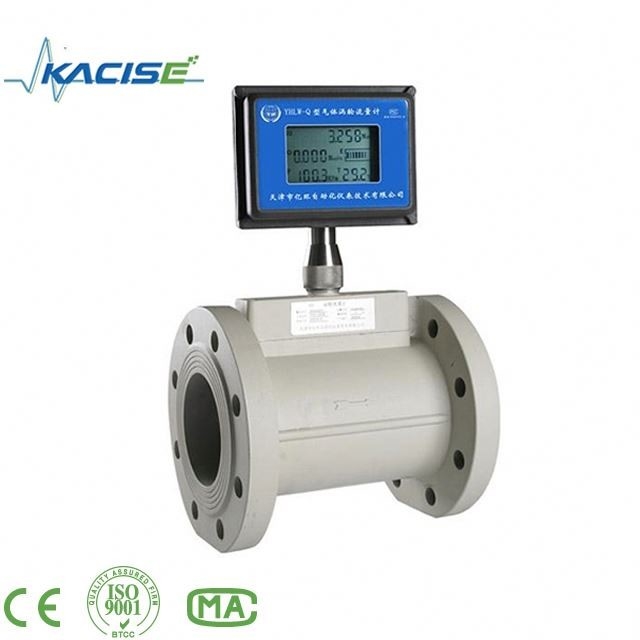 24VDC/tipo medidor de fluxo gás-ar turbina da bateria com pressão