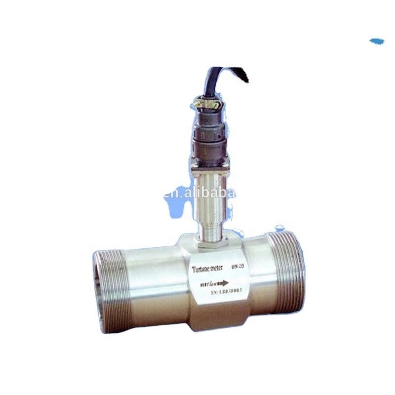 Medidor de fluxo sanitário de turbina para melaço com saída de 4-20mA e alta precisão