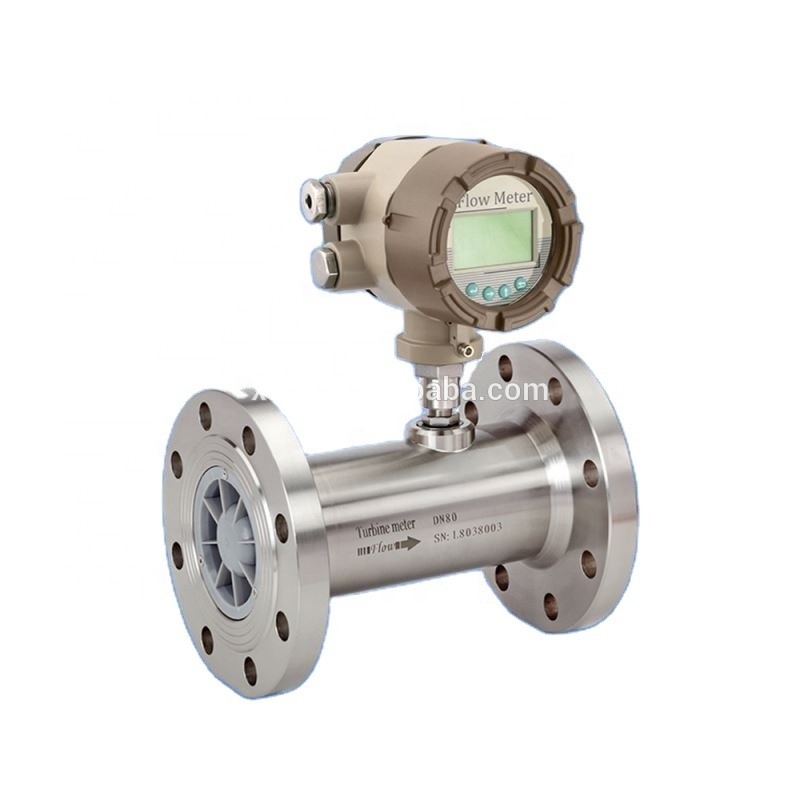 Tipo sanitário medidor de fluxo 4 da turbina do melaço - 20mA