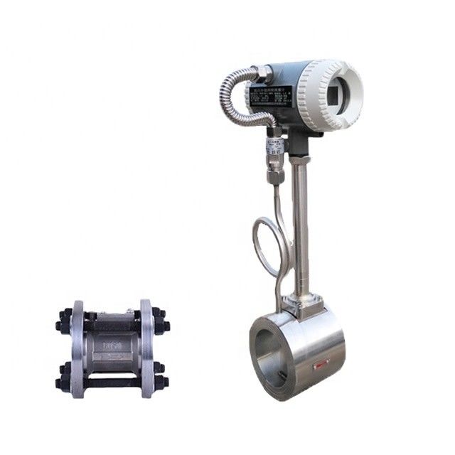Medidor de caudal de vórtice digital para gás cloro com GPRS e material do corpo SS304/SS316