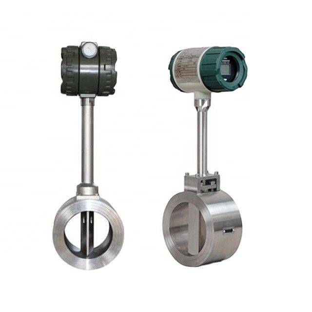 Medidor de caudal de vórtice digital para gás cloro com GPRS e material do corpo SS304/SS316
