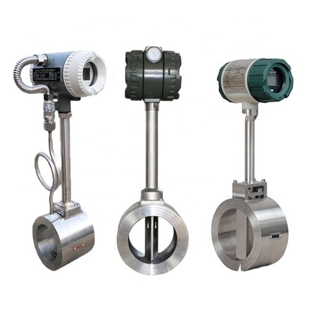Medidor de caudal de vórtice digital para gás cloro com GPRS e material do corpo SS304/SS316