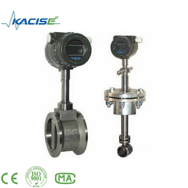 Medidor de fluxo de vórtice de girosão inserido desmontado com saída RS485 Certificação ISO com DN15 ~ DN1800 (mm)