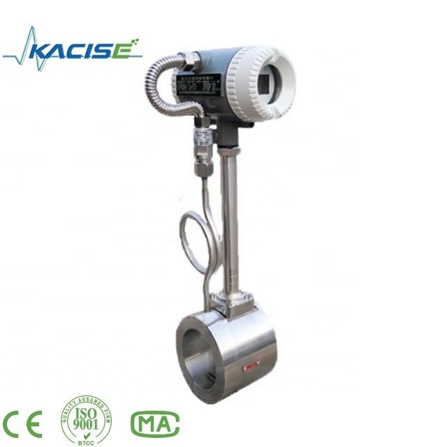 RS485 Medidor de fluxo de vórtice de biogás com ligação de pinça de flange para tubos DN15-DN1800mm