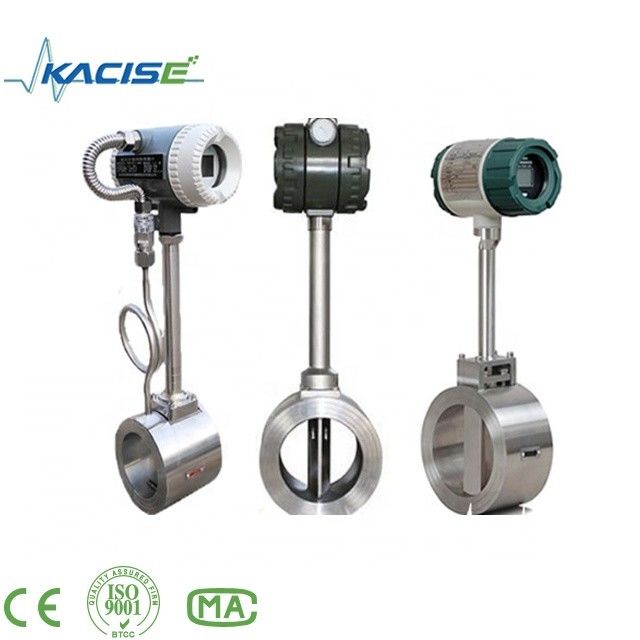 RS485 Medidor de fluxo de vórtice de biogás com ligação de pinça de flange para tubos DN15-DN1800mm