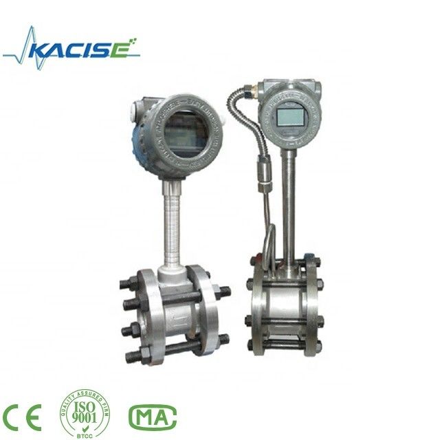RS485 Medidor de fluxo de vórtice de biogás com ligação de pinça de flange para tubos DN15-DN1800mm