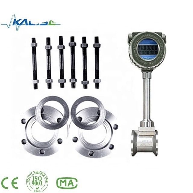 Medidor de fluxo de vórtice de alta precisão para ar e vapor com alcance DN15-DN1800mm e certificação ISO