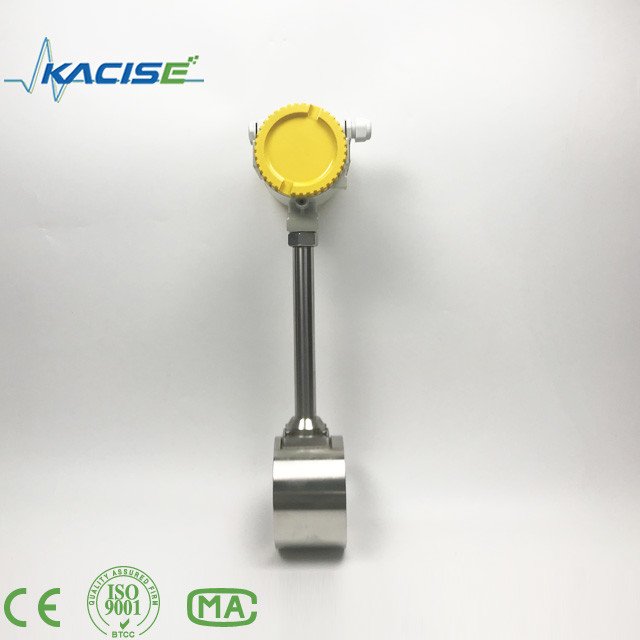 HART Modbus Vortex Flow Meter para fluxo líquido de gás a vapor Fluxmeter com vapor médio ou gás ou líquido