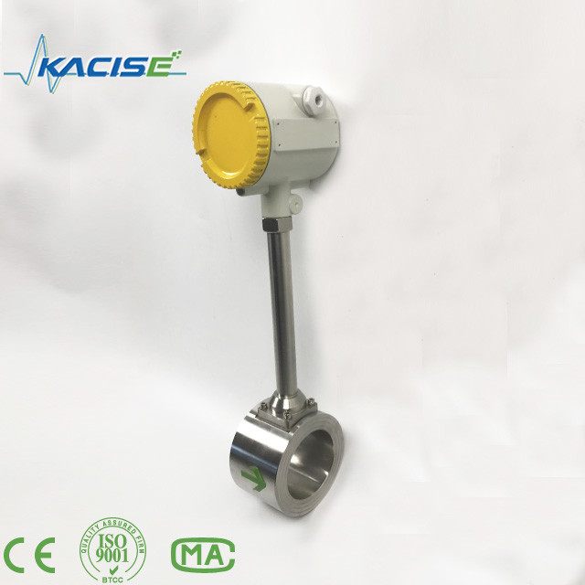HART Modbus Vortex Flow Meter para fluxo líquido de gás a vapor Fluxmeter com vapor médio ou gás ou líquido