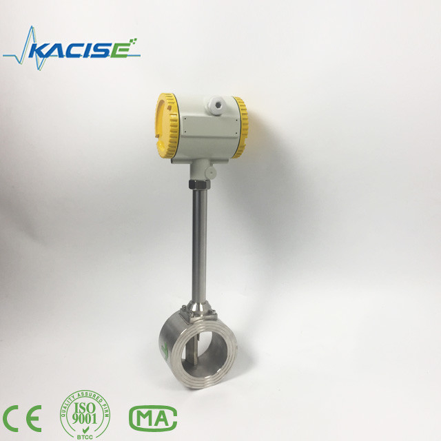 HART Modbus Vortex Flow Meter para fluxo líquido de gás a vapor Fluxmeter com vapor médio ou gás ou líquido