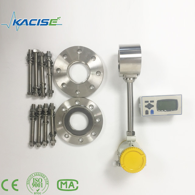 HART Modbus Vortex Flow Meter para fluxo líquido de gás a vapor Fluxmeter com vapor médio ou gás ou líquido