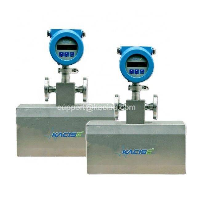 Indústria de celulose e papel Coriolis Mass Flow Meter com taxa de fluxo de 0-150T/H e grau de precisão de massa de 0,2
