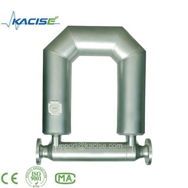 Indústria de celulose e papel Coriolis Mass Flow Meter com taxa de fluxo de 0-150T/H e grau de precisão de massa de 0,2