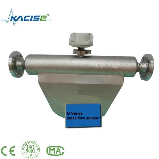 Indústria de celulose e papel Coriolis Mass Flow Meter com taxa de fluxo de 0-150T/H e grau de precisão de massa de 0,2