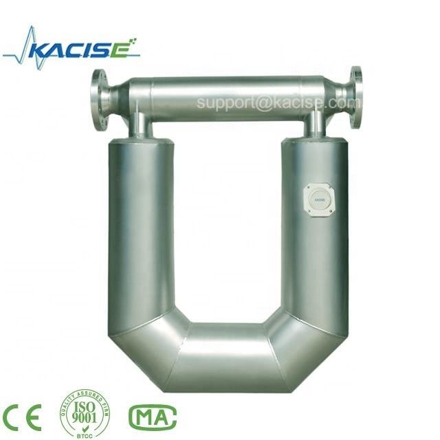 Indústria de celulose e papel Coriolis Mass Flow Meter com taxa de fluxo de 0-150T/H e grau de precisão de massa de 0,2