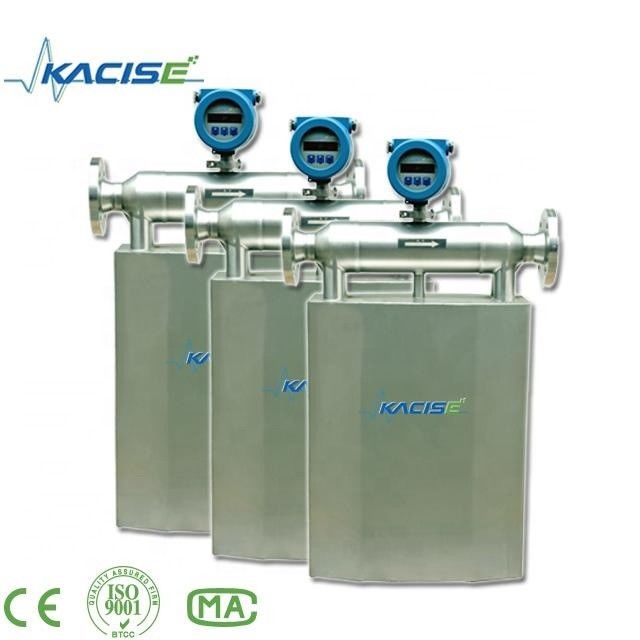 Medidor de vazão de massa de chocolates com grau de precisão de massa de 0,2 e classificação de temperatura de -50 ℃ ~ 200 ℃ para aplicações de pressão de 0 ~ 4,0 MPa