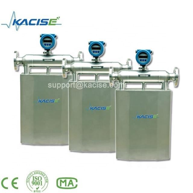 Medidor de fluxo de massa de peróxido de hidrogénio da série KMF com grau de precisão de 0,2 massas, temperatura nominal de -50°C a 200°C e pressão nominal de 0 a 4,0 MPa