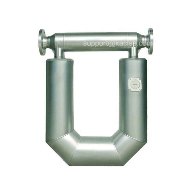 Medidor de fluxo de massa Coriolis de pasta viscosa com precisão de massa de 0,2, classificação de temperatura de -50 ℃ ~ 200 ℃ e classificação de pressão de 0 ~ 4,0 MPa