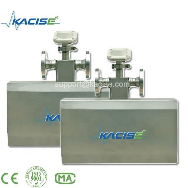 100% Material Saudável Coriolis Mass Flow Meter com precisão de grau 0.2 e menos e fácil manutenção para medição de fluxo de leite