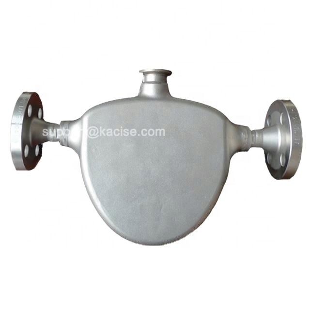 100% de material saudável Coriolis Mass Flowmeter com alta precisão 0,1%-0,2% e ampla faixa de temperatura -50 ~ 350 °C