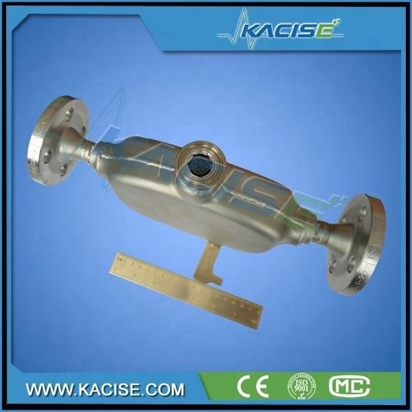 100% de material saudável Coriolis Mass Flowmeter com alta precisão 0,1%-0,2% e ampla faixa de temperatura -50 ~ 350 °C