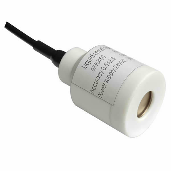Sensor de nível de líquido anti-corrosivo da série GXPS com faixa de pressão de 0 a 0.5...... 50mH2O
