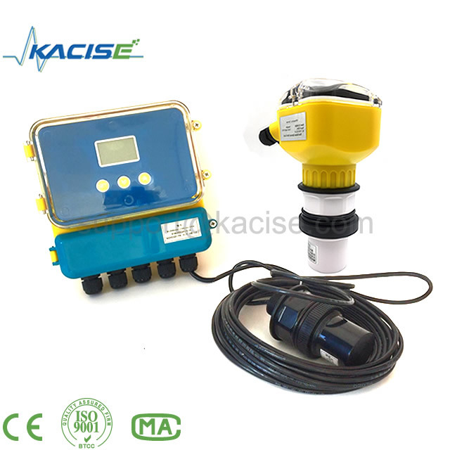 Tipo dividido de medidor de caudal de fluxo ultrassónico aberto com ecrã LCD