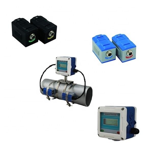 Medidor de fluxo ultrassónico digital econômico para tanques de combustível com alta precisão de até 1,0% e amplo alcance de tubos DN15-DN6000