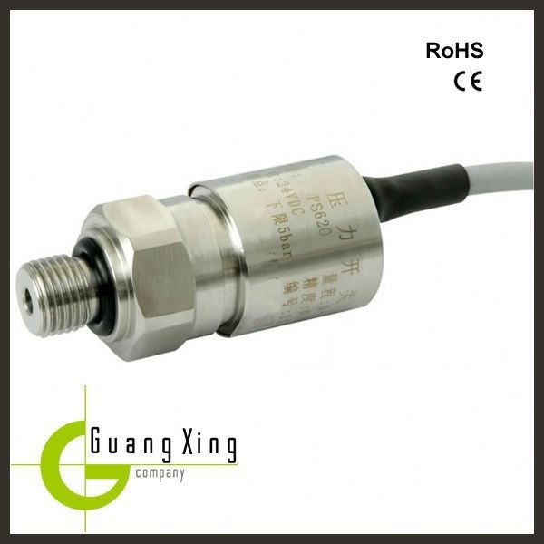 316L aço inoxidável interruptor de pressão de bomba de água eletrônica ajustável 0,02 ~ 10MPa 16MPa Max 3 fase