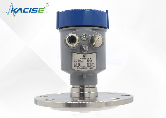 Medidor de nível de radar anticorrosão KLD803 PTFE com pequeno ponto cego e frequência de 80 GHz para medição de nível precisa