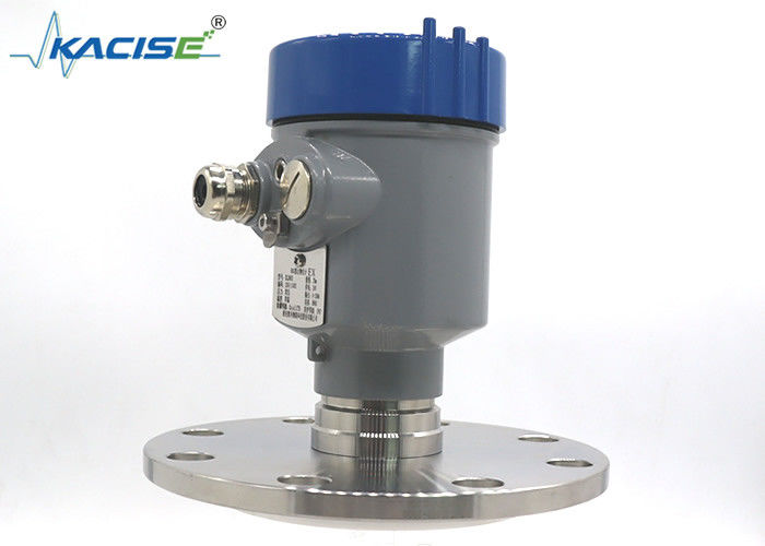 Medidor de nível de radar anticorrosão KLD803 PTFE com pequeno ponto cego e frequência de 80 GHz para medição de nível precisa