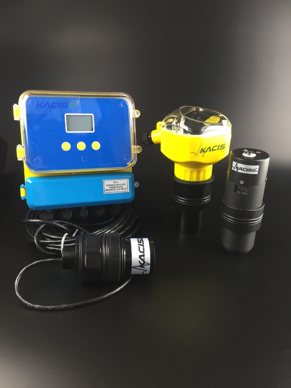 Tipo dividido de medidor de caudal de fluxo ultrassónico aberto com ecrã LCD