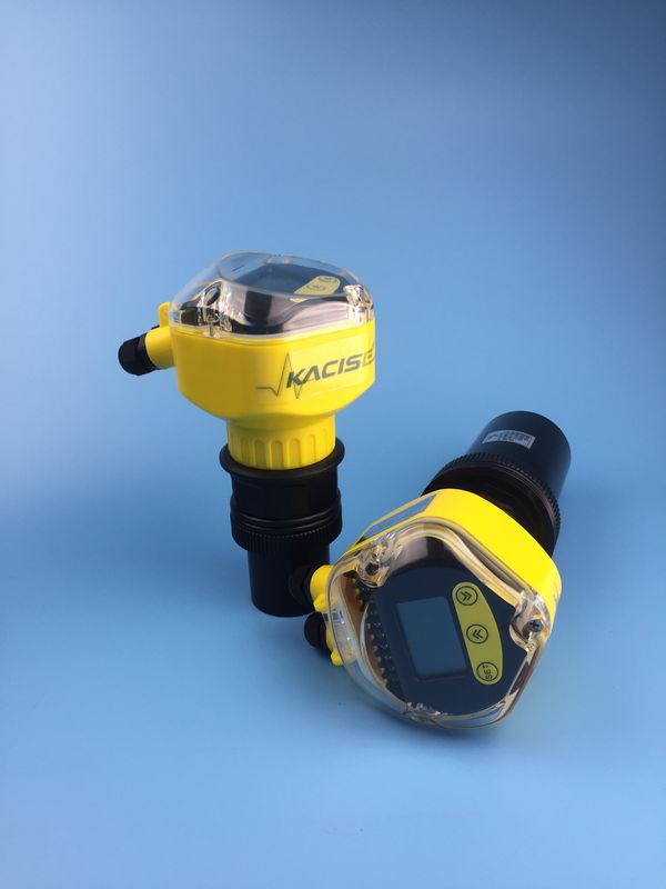 Sensor de nível ultrasônico da série KUM/KUS com 4-20mA de saída de medição sem contato e precisão de 0,3%