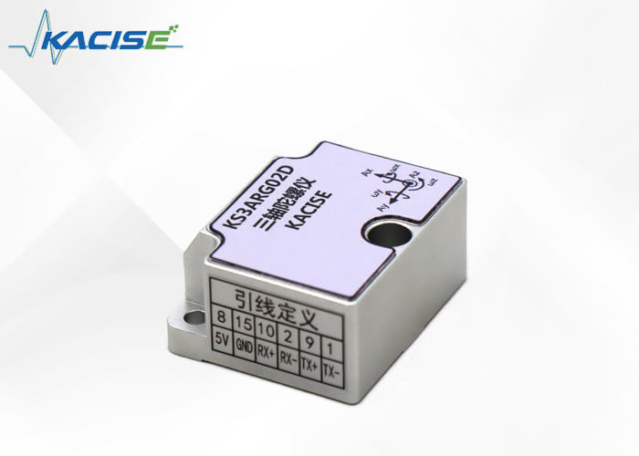 Sensor giroscópio de precisão DC5V MEMS com taxa de dados de 2000 Hz, resistência à vibração de 6,06 g e temperatura de armazenamento de -55 ~ 85 ℃