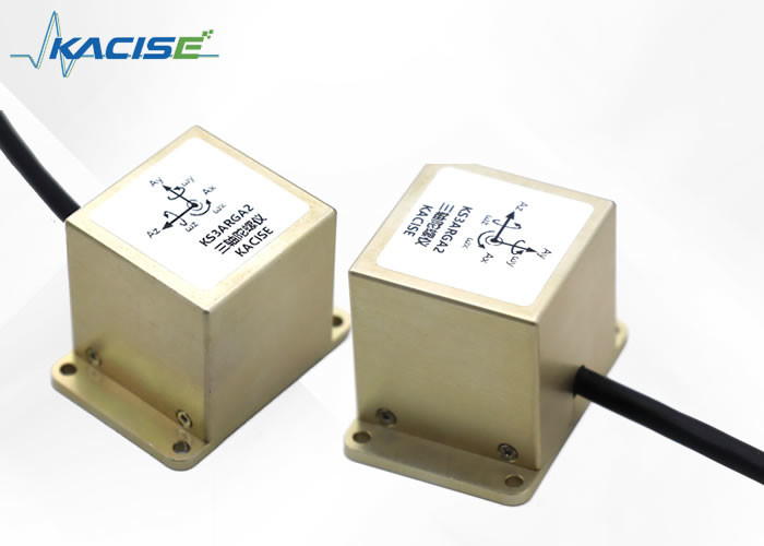 Sensor de giroscópio de três eixos para robô, não linearidade ≤ 0,05 ((% FR), estabilidade de desvio zero 12 ((°/h)