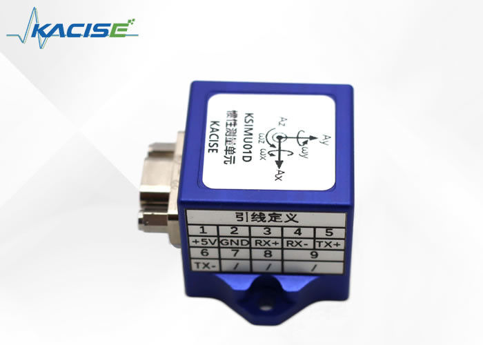 Sensor giroscópio de alta precisão com temperatura de funcionamento -40°C+70°C, repetitividade de viés ≤ 0,3°/s e saída digital RS422.