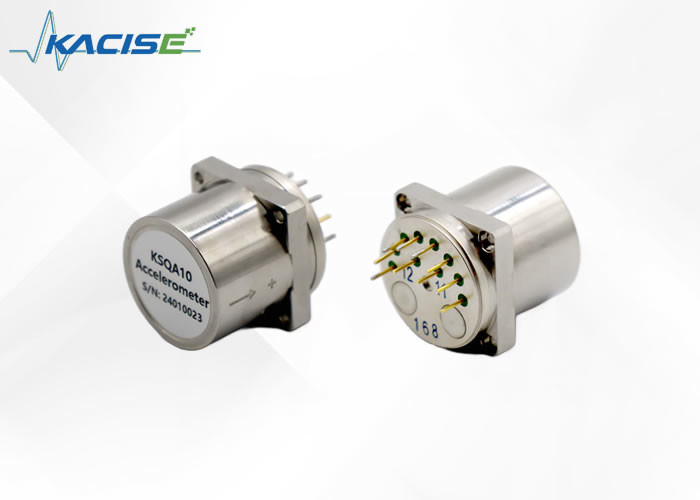 Resolução < 5 μg Sensor de acelerômetro para pico de vibração Sine 15g@20Hz ~ 2000Hz