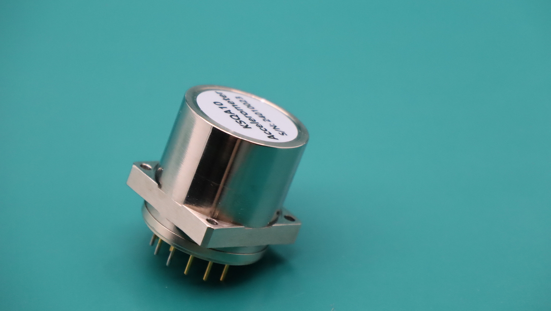Fator de escala 1,2 ~ 1,6 mA/g Sensor de acelerômetro para sensibilidade à temperatura ≤ 30 ppm/°C~≤ 80 ppm/°C