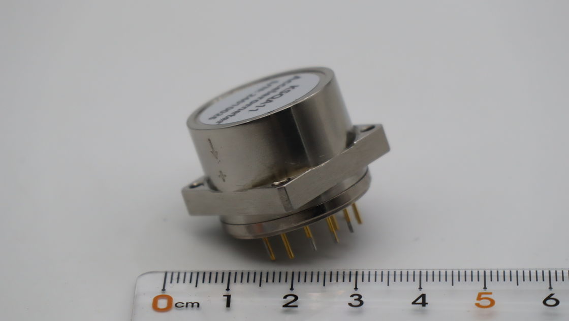 Sensor de acelerômetro flexível de quartzo com 25g@20Hz~2000Hz Vibração Pico Sine, Alta Precisão ≤40μg/g2 Linearidade e Ampla faixa de temperatura de -45°C a +100°C