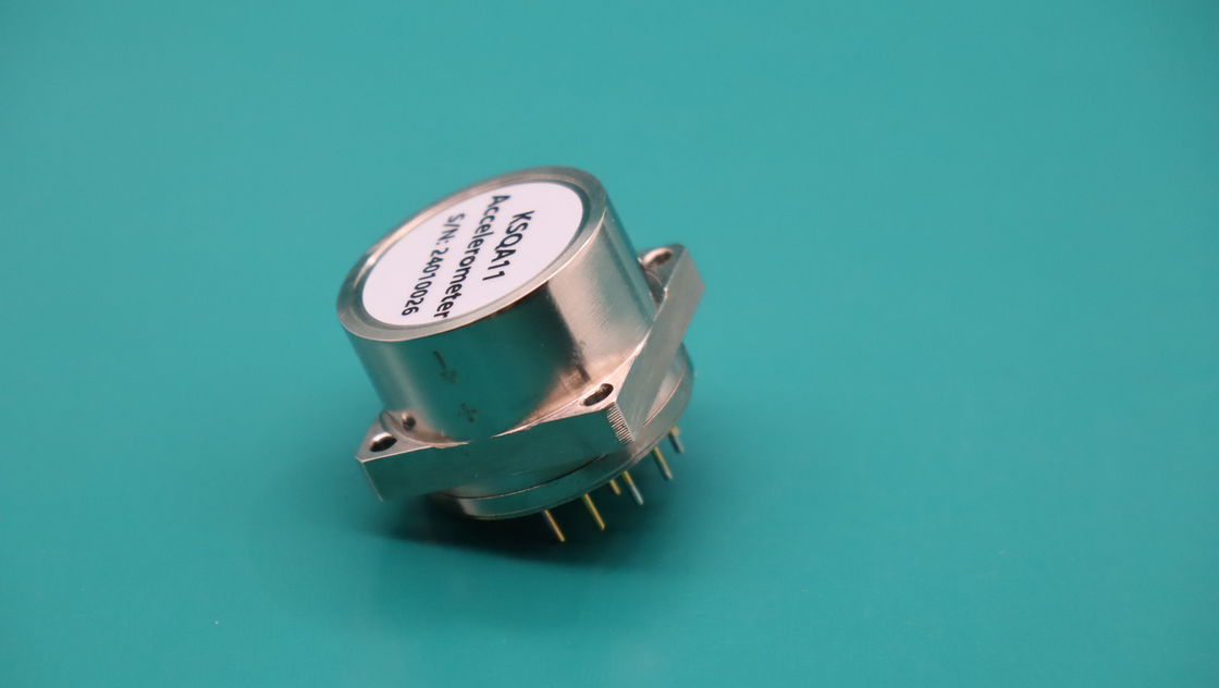 Sensor de acelerômetro flexível de quartzo com 25g@20Hz~2000Hz Vibração Pico Sine, Alta Precisão ≤40μg/g2 Linearidade e Ampla faixa de temperatura de -45°C a +100°C