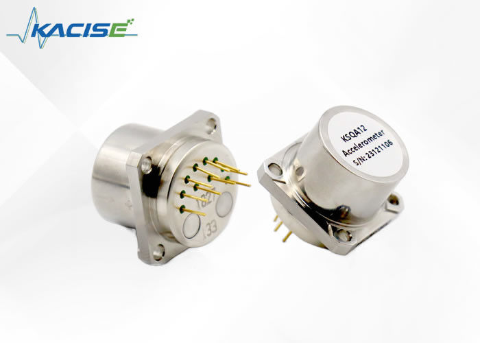 Sensor de acelerômetro flexível de quartzo com ±12~±18V de potência CC, 0,6~1,3mA/g de fator de escala e ≤5mg de viés para medição de precisão