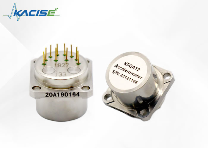 Sensor de acelerômetro de 1 MHz com sensibilidade de 0,8mA/g Temperatura de armazenamento -55°C+80°C Resolução de armazenamento < 5μg Resolução